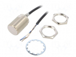 Sensor: inductive | OUT: PNP / NC | 0&divide;12mm | 10&divide;30VDC | M30 | 2m | IP67