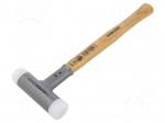 Hammer | 330mm | W: 110mm | 460g | 30mm | round | wood (hickory)