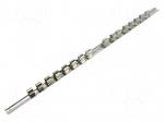 Rail | 510mm | socket wrenches 1/2 "