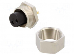 Connector: M9 | socket | female | Plating: gold-plated | 125V | 4A | IP40