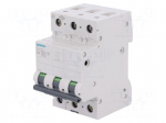 Circuit breaker | 400VAC | Inom: 40A | Poles: 3 | Charact: C | 6kA | IP20