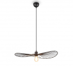 Trio Chapeau piekarama lampa E27 matt black brushed steel R31451032 4017807574081