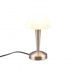 Trio Canaria table lamp E14 (incl.) brushed steel gaismeklis R59561107 4017807574968