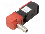 Safety switch: hinged | XCSPR | NC x2 | IP67 | -25&divide;70&deg;C | red | plastic