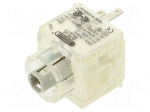 Contact block | Illumin: yes | IP00 | Contacts: NO | 3mm | -30&divide;70&deg;C