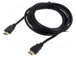 Cable | HDMI plug,both sides | HDMI 1.4,High Speed + Ethernet