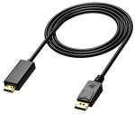 Koaksiaalv&otilde;rgud // HDMI, DVI, AUDIO &uuml;henduskaablid ja tarvikud // HD39 Kabel displayport do hdmi 1.8m 4k