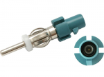Auto- ja mootorrattatooted, elektroonika, navigatsioon, CB raadio // ISO-&uuml;hendused ja kaablid autoraadiole // 0627# Samochodowy adapter antenowyvw golf5 -fakra