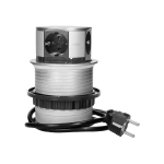 Uued tooted // Gniazdo meblowe ?10cm wysuwane z blatu z przewodem 1,5m, 4x2P+Z, wersja schuko