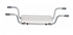 Recessed bench for bathtub - adjustable