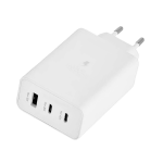 Mobiiltelefonid ja tarvikud // Laadijad // Ładowarka sieciowa z funkcją Power Delivery i Quick Charge 65W biała