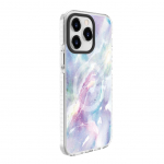 Back panel cover Evelatus Apple iPhone 15 Pro Max PC+TPU With MagSafe Customized Print Purple