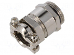 Cable gland | M20 | 1.5 | IP55 | brass | metallic