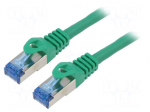 Patch cord | S/FTP | Cat: 6a | RJ45 plug,both sides | stranded | CCA