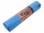 Trash bags | LDPE | blue | 120l | 20pcs | Maxi Pack