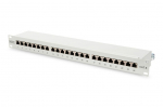Other goods Digitus  Patch Panel DN-91624S White, 48.2 x 4.4 x 10.9 cm, Category: CAT 6; Ports: 24 x RJ45; Retention strength: 7.7 kg; Insertion force: 30N max