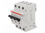 Circuit breaker | 230/400VAC | Inom: 32A | Poles: 3 | Charact: D | 6kA