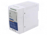 Power supply: switching | for DIN rail | 96W | 24VDC | 4A | 90&divide;264VAC
