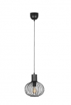 Trio Gila piekarama lampa 23 cm E27 matt black brushed steel 365700132 4017807617559