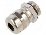 Cable gland | without nut | M50 | IP68 | brass | Entrelec