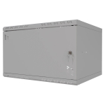 Stalflex Riiulikapp 19" 6U  450mm  Metallist uks  Hall S-RC19-6U-450MG