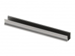 Slimline 15 mm, anodized in silver, aluminum led profile - 3 m