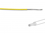 HOOK-UP WIRE -  &oslash; 1.4 mm - 0.2 mm&sup2; - MULTICORE - YELLOW