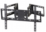 TV bracket Gembird  Full-motion TV Wall Mount  WM-80ST-02 37-80 ", Maximum weight (capacity) 60 kg, Black