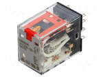 Relay: electromagnetic | Ucoil: 24VAC | DPDT | Icontacts max: 10A