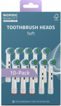 Brush heads Nordic Quality Standard Soft 10-pack / 2270014