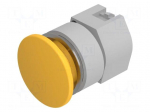 Switch: push-button | 30mm | Stabl.pos: 1 | yellow | none | IP65 | 04