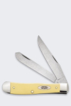 Case Trapper Pocket Knife SS Yellow