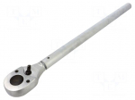 Wrench: rattle | rattle,socket spanner | 3/4" | 620mm | Teeth: 32