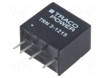 Converter: DC/DC | 3W | Uin: 9&divide;18V | 24VDC | Iout: 125mA | SIP | 2.1g | OUT: 1