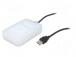 RFID reader | antenna | 88x56x18mm | USB | 4.3&divide;5.5V | Range: 100mm | IP68