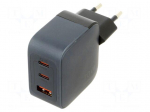 Power supply: switching | mains,plug-in | 5&divide;20VDC | 70W | 54x31x50mm