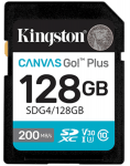 Memory Card Kingston 128GB SDXC Canvas Go Plus Gen4