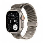Apple Watch Ultra 3 GPS + Cellular 49mm Natural Titanium Case with Natural Titanium Milanese Loop - Small