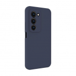 Back panel cover Evelatus Xiaomi Redmi 15 4G Premium Magnetic Soft Touch Silicone Case Dark Blue