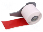 Tape | 50.8mm | 15.24m | red | self-adhesive | -40&divide;82&deg;C