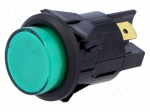 Switch: push-button | Pos: 2 | DPST-NO | 16A/250VAC | 16A/28VDC | OFF-ON