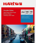 Fotopaber Hartwii, A4, 140g/m2, matt, kahepoolne, 100 lehed