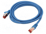 Patch cord | S/FTP | Cat 6 | RJ45 plug,both sides | stranded | Cu | 2m