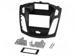 Radio mounting frame | Ford | 2 DIN | black