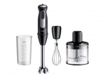 Braun Hand Blender | MQ55236M MultiQuick 5 Pro | Hand Blender | 750 W | Number of speeds 25 | Turbo mode | Black