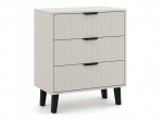 SCANDI 3S SLIM CHEST OF DRAWERS, CASHMERE COLOUR
