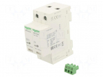 Surge arrester | Type 2 | Poles: 1+N | for DIN rail mounting | IP20