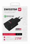 Swissten Premium Travel Charger 2x USB / QC3.0 23W