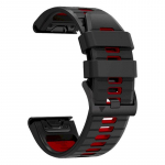 Tech-Protect IconBand Pro Watch Strap for Garmin fenix 3/5X/3HR/5X Plus/6X/6X Pro/7X / black/red