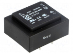 Transformer: encapsulated | 0.5VA | 230VAC | 18V | 28mA | Mounting: PCB
